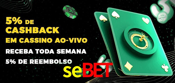 Promoções do cassino ao Vivo sebet